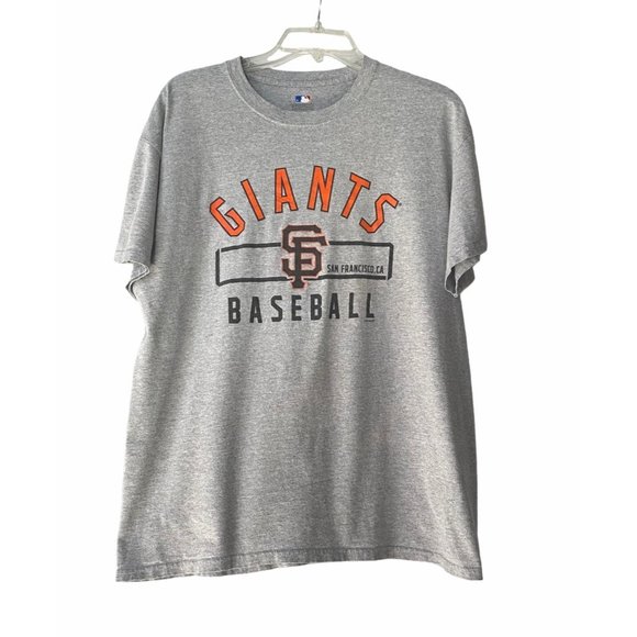 San Francisco Giants Grey Logo T-Shirt Size Large - Picture 6 of 6